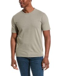 Vince - Garment Dye Fleck Stripe T-shirt - Lyst