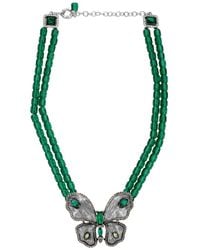 Eye Candy LA - Azura Beaded Statement Bib Necklace - Lyst