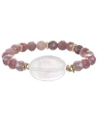 Rachel Reinhardt Jewelry - Quartz Stretch Bracelet - Lyst