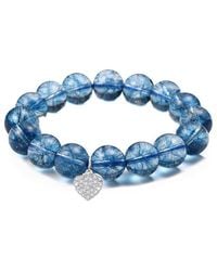 Liv Oliver - 18K Plated 35.00 Ct. Tw. Agate Cz Bracelet - Lyst