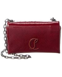 Christian Louboutin - Loubi54 Leather Wallet On Chain - Lyst