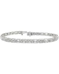 Lab Grown Diamonds - 14K 9.90 Ct. Tw. Lab-Grown Diamond Tennis Bracelet - Lyst