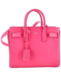 Saint Laurent - Leather Sac De Jour Bag Nano (Authentic Pre-Loved) - Lyst