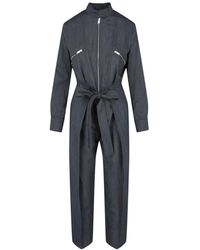 Stella McCartney - Brielle All-in-one Wool-blend Jumpsuit - Lyst
