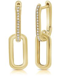 Sabrina Designs - 14k 0.09 Ct. Tw. Diamond Dangle Earrings - Lyst