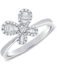 Sabrina Designs - 14k 0.34 Ct. Tw. Diamond Butterfly Ring - Lyst