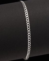 Italian Gold - 14k Cuban Miami Link Bracelet - Lyst