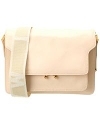 Marni - Trunk Medium Leather Shoulder Bag - Lyst