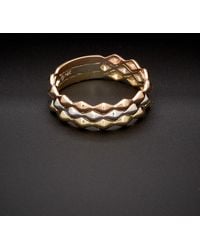 Italian Gold - 14k Tri-tone Ring - Lyst