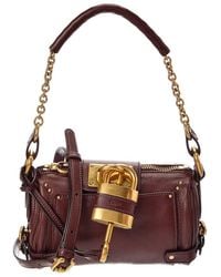 Chloé - Paddington Small Grained Leather Shoulder Bag - Lyst