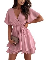 Vincent - Mini Dress - Lyst
