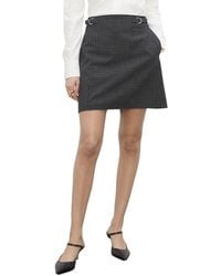 Club Monaco - D Ring Mini Skirt - Lyst