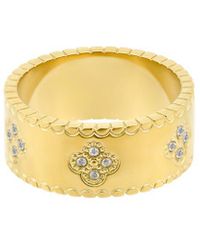 Adornia - Cz 18K Plated Ring - Lyst