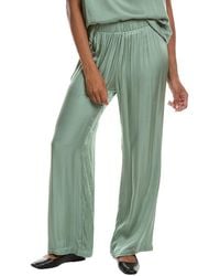 PERFECTWHITETEE - Camile Luxe Satin Straight Leg Pant - Lyst