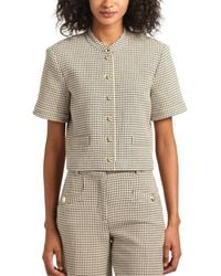 10 Crosby Derek Lam - Grace Short Sleeve Jacket - Lyst