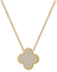 Gabi Rielle - 14K Over Cz Sparkling Necklace - Lyst
