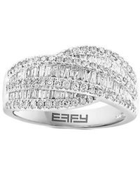 Effy Fine Jewelry - 14K 0.95 Ct. Tw. Diamond Ring - Lyst