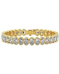 Lab Grown Diamonds - 14K 16.50 Ct. Tw. Lab-Grown Diamond Tennis Bracelet - Lyst