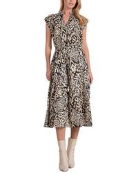 Elan - Midi Dress - Lyst