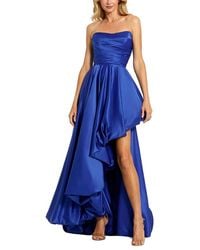 Mac Duggal - Strapless Ruched Gown - Lyst