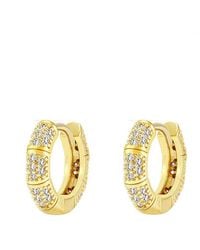Liv Oliver - 18k Plated 16.90 Ct. Tw. Cz Earrings - Lyst