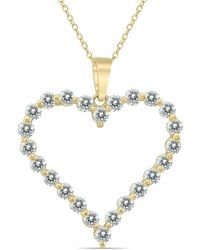 True Diamond - 14k 1.00 Ct. Tw. Diamond Necklace - Lyst