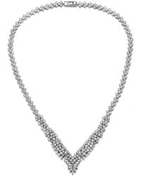 Genevive Jewelry - Silver Necklace - Lyst