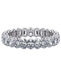 Lab Grown Diamonds - 14K 2.10 Ct. Tw. Lab-Grown Diamond Eternity Ring - Lyst