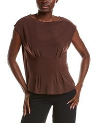 Anne Klein - Extended Shoulder Top - Lyst