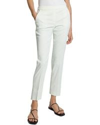Theory - Treeca Linen-Blend Pant - Lyst