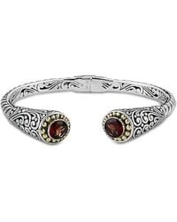 Samuel B. - 18K 5.00 Ct. Tw. Garnet Bracelet - Lyst
