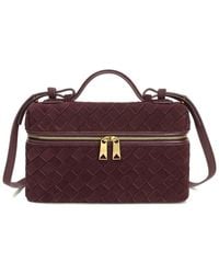 Tiffany & Fred Paris - Woven Suede Leather Camera Bag - Lyst