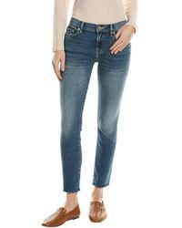 7 For All Mankind - Roxanne Petunia Ankle Jean - Lyst