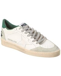 Golden Goose - Ball Star Leather & Suede Sneaker - Lyst