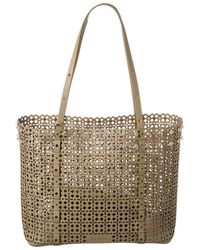 Zac Posen - Lacey Large Leather Tote - Lyst