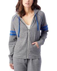 Alternative Apparel Throwback Adrian Hoodie - Gray