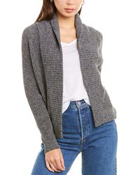 Max Mara Leisure Paprica Wool Cardigan - Grey