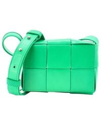 Bottega Veneta - Maxi Intrecciato Leather Cassette Crossbody Candy (Authentic Pre-Loved) - Lyst