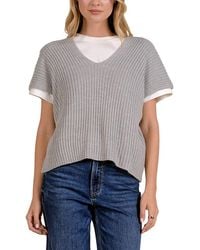 Elan - Wool-blend Pullover - Lyst