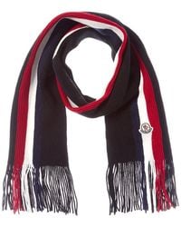 Moncler - Wool Scarf - Lyst