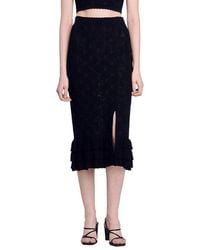 Sandro - Cropped Sweater - Lyst