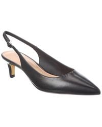 Stuart Weitzman - Mara 50 Leather Slingback Pump - Lyst