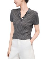 WLZD - Linen-Blend T-Shirt - Lyst