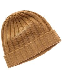 Portolano - Ribbed Wool Beanie - Lyst