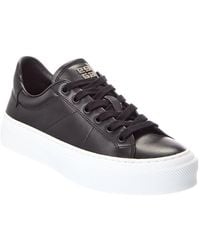 Givenchy - Logo Leather Sneaker - Lyst