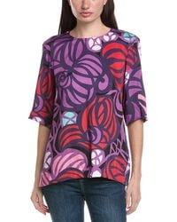 Marimekko - Toinen Torstai Tie Back Top - Lyst