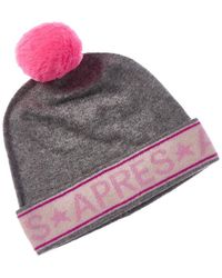 Brodie Cashmere - Apres Pom Pom Cashmere Hat - Lyst