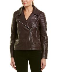 Women's Walter Baker Leather jackets On Sale - Lyst