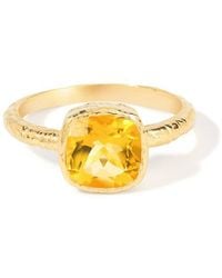 TIRAMISU - 14K Over 2.32 Ct. Tw. Citrine Solitaire Ring - Lyst