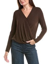 Michael Stars - Janet Surplice Top - Lyst